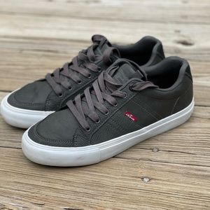 Levi’s Mens Turner WX Stacked Shoes - Charcoal